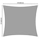 DIY 18' Square Outdoor And Patio Shade Color Options