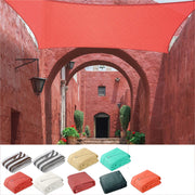 DIY 18' Square Outdoor And Patio Shade Color Options