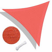 DIY 22' Triangle Shade Wind Sail Shade Canopy