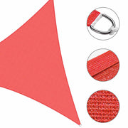 DIY 22' Triangle Shade Wind Sail Shade Canopy