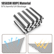 DIY 28' Triangle Shade Sail Tarp for Patios