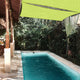 DIY 10' Square Outdoor And Patio Shade Color Options