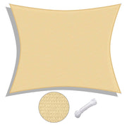 DIY 8' x 10' Rectangle Shade Sail for Patios Pool