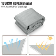 DIY 23' x 20' Rectangle Shade Sail for Patios Pool