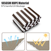 DIY 23' x 22' Rectangle Shade Sail for Patios Pool