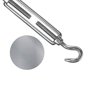 DIY Stainless Steel Pad Eye Turnbuckle Carabiner, 6