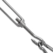 DIY 7x7 Wire Rope T304 Stainless Steel (4x)60' (Vinyl Coating 2.5mm)