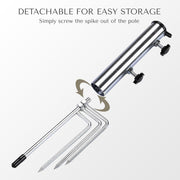 DIY Metal In-ground Sand Anchor for Poles (D 1 7/16")