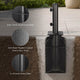 DIY In-Ground Flush Mount Umbrella Base Plate for 2" Posts