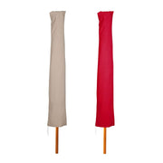 DIY Outdoor Patio Umbrella Cover for 13ft Umbrellas Red/Tan