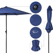 DIY 7.5 Foot Patio Umbrella Tilting Crank Lift 6-Rib