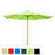 DIY 13 Foot Wooden Patio Umbrella Color Options