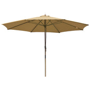 DIY 13 Foot Wooden Patio Umbrella Color Options