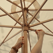 DIY 13 Foot Wooden Patio Umbrella Color Options
