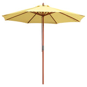 DIY 9 Foot Wooden Patio Umbrella Color Options