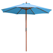 DIY 9 Foot Wooden Patio Umbrella Color Options