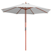 DIY 9 Foot Wooden Patio Umbrella Color Options