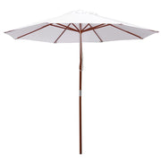 DIY 9 Foot Wooden Patio Umbrella Color Options