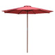 DIY 9 Foot Wooden Patio Umbrella Color Options