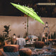 DIY 9 Foot Tilting Patio Umbrella with Light 3-Tiered