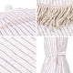 DIY 6 ft 8-Rib Fringe Beach Umbrella Tilt with Sand Auger Anchor