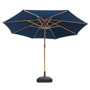 DIY 13 Foot Wooden Outdoor Umbrella and Rolling Base