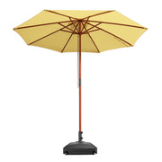 DIY 9 Foot Wooden Outdoor Umbrella and Stand