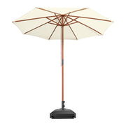 DIY 9 Foot Wooden Outdoor Umbrella and Stand