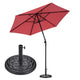 DIY 7.5 Foot Patio Umbrella Tilting Crank Lift 6-Rib
