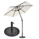 DIY 7.5 Foot Patio Umbrella Tilting Crank Lift 6-Rib
