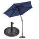 DIY 7.5 Foot Patio Umbrella Tilting Crank Lift 6-Rib