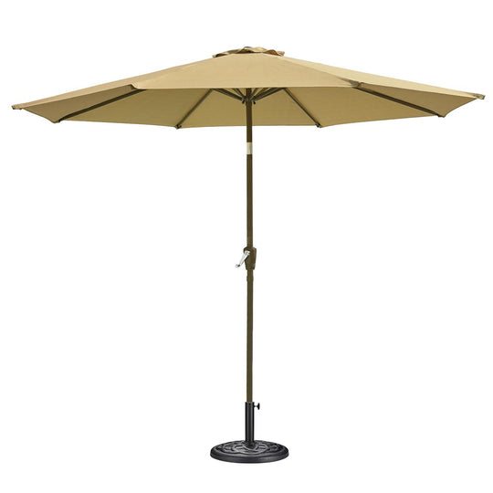 DIY 9 Foot Tilting Outdoor Patio Umbrella