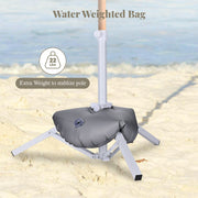 DIY Collapsible Portable Umbrella Stand Base (D 1 1/4")