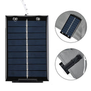 DIY Outdoor Umbrella Lights Solar Day Night Sensor 9-10ft 8-Rib