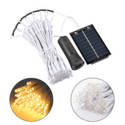 DIY Outdoor Umbrella Lights Solar Day Night Sensor 9-10ft 8-Rib
