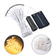 DIY Outdoor Umbrella Lights Solar Day Night Sensor 9-10ft 8-Rib
