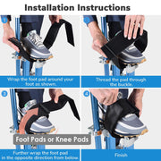 DIY Drywall Stilts Straps Replacement 2ct/Pack