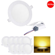 DIY 9W LED Ceiling Recessed Lighting Kit