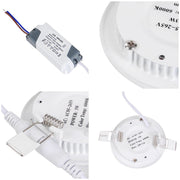 DIY 3W LED Dimmable Ceiling Recessed Lighting