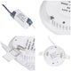 DIY 3W LED Dimmable Ceiling Recessed Lighting