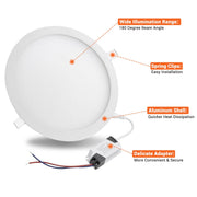 DIY 9 inch Canless Recessed Light 18W 1440LM LED Ceiling Light