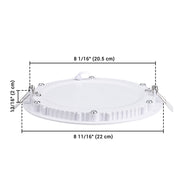 DIY 9 inch Canless Recessed Light 18W 1440LM LED Ceiling Light