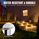 DIY 12V Low Voltage Deck Step Lights - IP67 Waterproof, 10ct