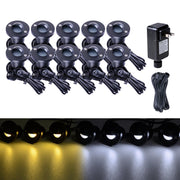 DIY 10x Waterproof LED Step Deck Lights w/ Transformer