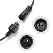 DIY 12V Step Deck Light Adapter Connector with 16 3/8' Cable