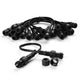 DIY LED Rope Light 2 Pin Connectors 13mm Dia