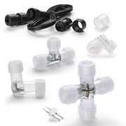 DIY LED Rope Light 2 Pin Connectors 13mm Dia
