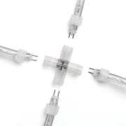 DIY LED Rope Light 2 Pin Connectors 13mm Dia