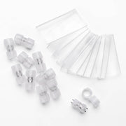 DIY LED Rope Light 2 Pin Connectors 13mm Dia