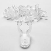 DIY D1/2" Wall Mount Clips for LED Neon Rope Lights 50ct/pk